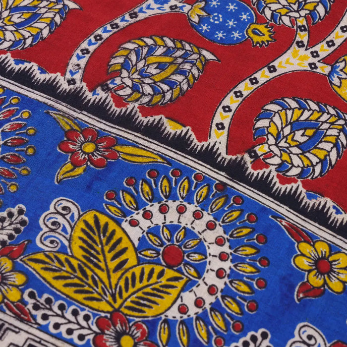 Saree - 6 Yards | Kalamkari Cotton Saree/ Traditional Saree for Women