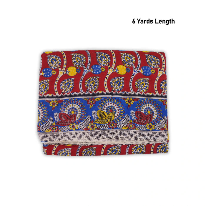 Saree - 6 Yards | Kalamkari Cotton Saree/ Traditional Saree for Women