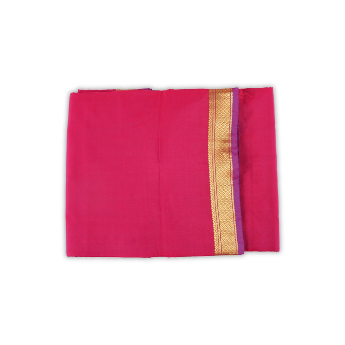 Saree - 9.5 Yards | Semi Soft Silk Saree/ Jari Border Design Traditional Saree for Women