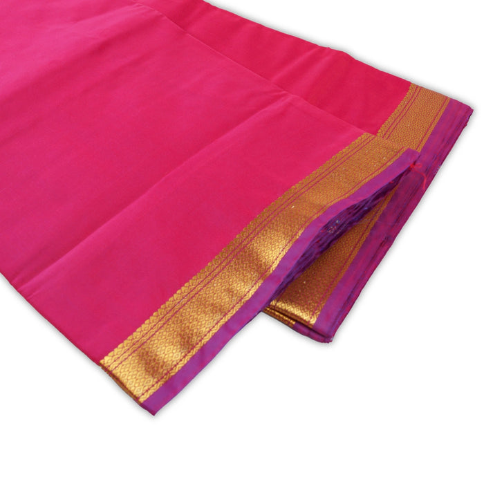 Saree - 9.5 Yards | Semi Soft Silk Saree/ Jari Border Design Traditional Saree for Women