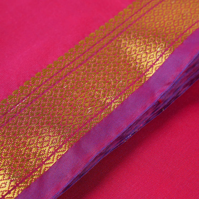 Saree - 9.5 Yards | Semi Soft Silk Saree/ Jari Border Design Traditional Saree for Women