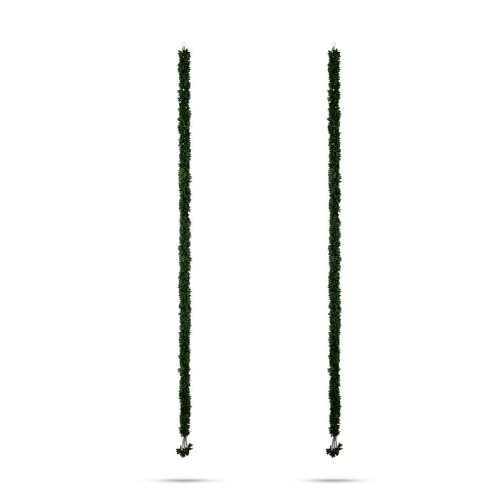 Side Toran Pair - 58 Inches | 2 Pcs/ Artificial Flower Thoran/ Door Hanging Toran For Festive Decor
