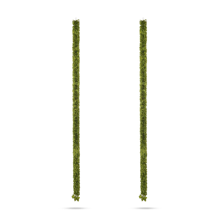 Side Toran Pair - 72 Inches | Artificial Flower Thoran/ Hanging Thoranam For Entrance Door