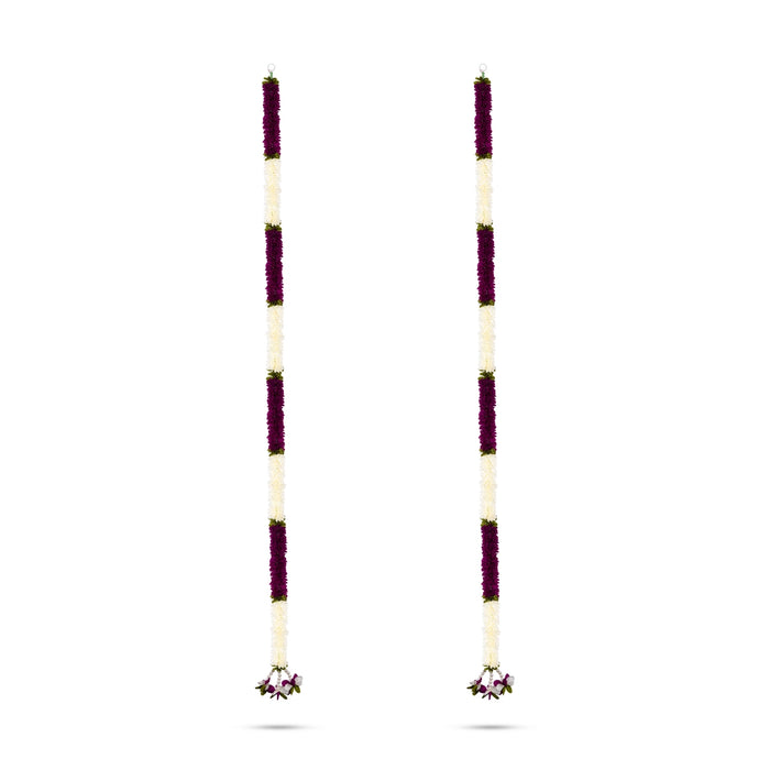 Side Toran Pair - 72 Inches | Dosa Fold Side Thoran | Bandhawar/ Thoranam For Main Door