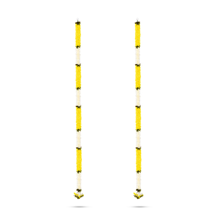 Side Toran Pair - 72 Inches | Dosa Fold Side Thoran | Bandhawar/ Thoranam For Main Door