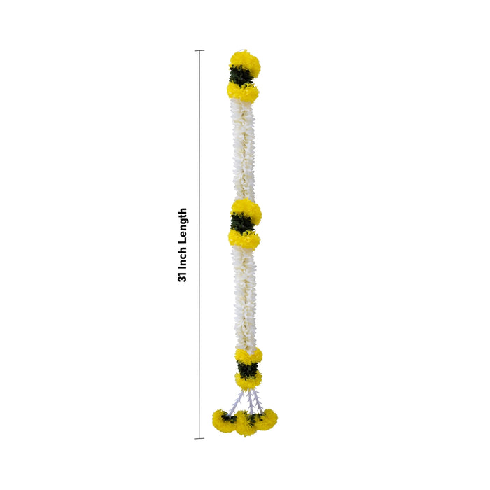 Side Toran Pair - 31 Inches | 2 Pcs / Side Thoran/ Bandhawar/ Artificial Ladi for Door Decor