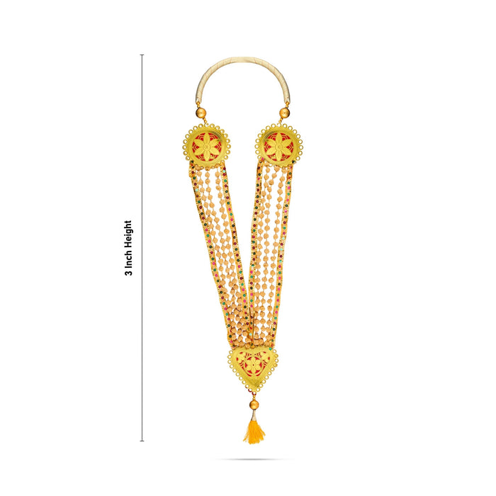 VIP Mala - 3 Feet | Scented Mala/ 3 Line Scented Wooden Mala for Photo Frame