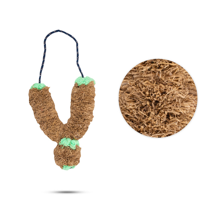 Vettiver Malai - 6 Inches | Vetiver Garland/ Vetiver Malai/ Vetti Veru Garland for Deity