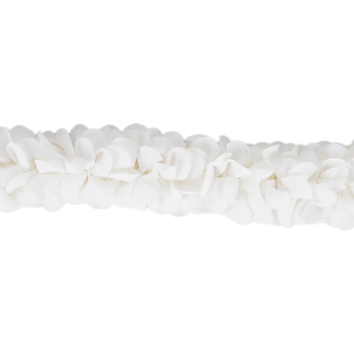 Artificial Flower - 11 Inches | White Colour Hair Flower/ Artificial Gajra for Deity Decor