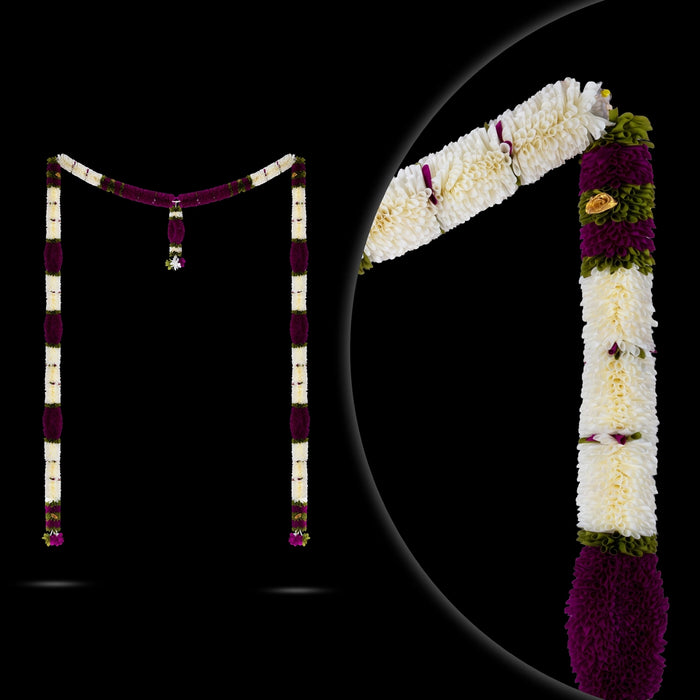 Door Toran Set - 72 Inches | Artificial Toran/ Flower Thoran/ Bandanwar for Home Decor