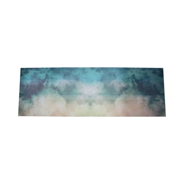 Yoga Mat - 24 x 62 Inches | Printed Yogasanam/ Pooja Aasan for Home