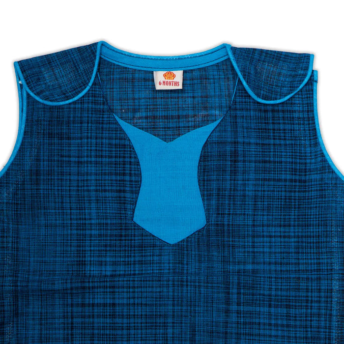 Readymade Panchakacham Dhoti Pair - Size 6 Months | Cotton Panchakajam/ Traditional Dress For Functions