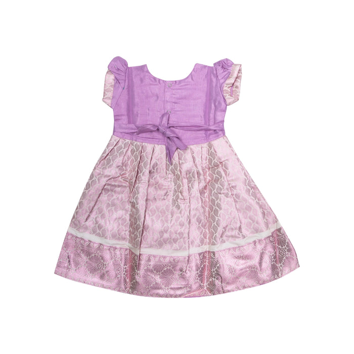 Kerala Cotton Frock Dress - Size 1 Year | Readymade Dress/ Gown Dress For Baby Girls/ Assorted Colour&Design