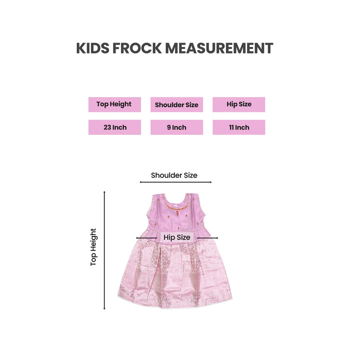 Kerala Cotton Frock Dress - Size 2 Year | Readymade Dress/ Gown Dress/ Ethnic Wear For Baby Girls