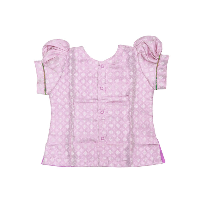 Pattu Pavadai Sattai Pair | Size 22 - 24/ Traditional Dress/ Skirt And Top For Baby Girls/ Assorted Colour