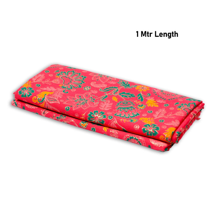 Blouse Bit - 1 Mtr | Blouse Cloth / Unstitched Blouse Piece / Unstitched Blouse Material for Women