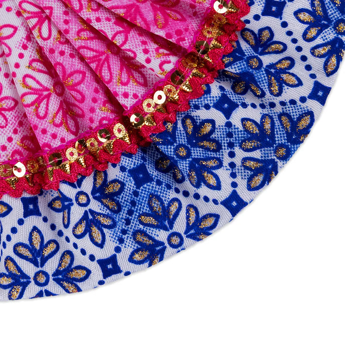 Devi Dress - 4.24 Inches | Mata Dress/ Lehenga Patka/ Devi Vastra/ Amman Pavadai/ Assorted Colour