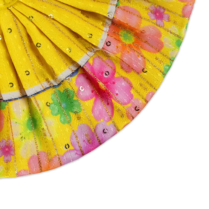 Devi Dress - 4.24 Inches | Mata Dress/ Lehenga Patka/ Devi Vastra/ Amman Pavadai/ Assorted Colour