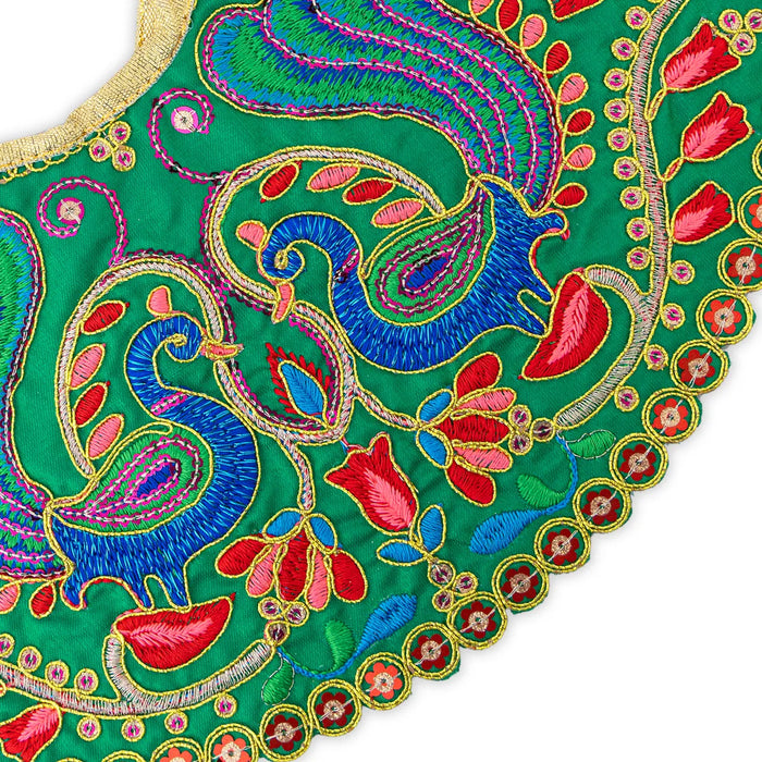 Devi Dress - 5.75 Inches | Mata Dress/ Lehenga Patka/ Traditional Design Devi Vastra For Deity/ Assorted Colour