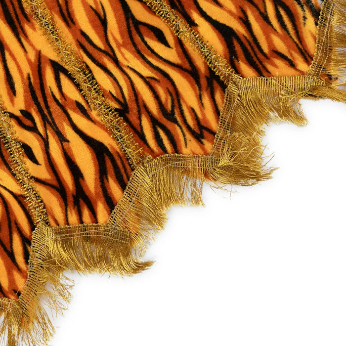 Shivan Dress - 8 Inches | Tiger Print Lord Shiva Dress/ Mahadev Vastra for Shivling Idol