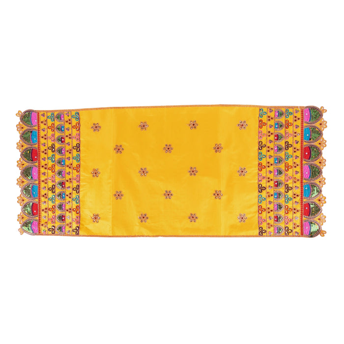 Durga Dress - 19 Inches | Mata Rani Poshak/ Lehenga Patka/ Devi Vastra/ Amman Pavadai/ Assorted Colour