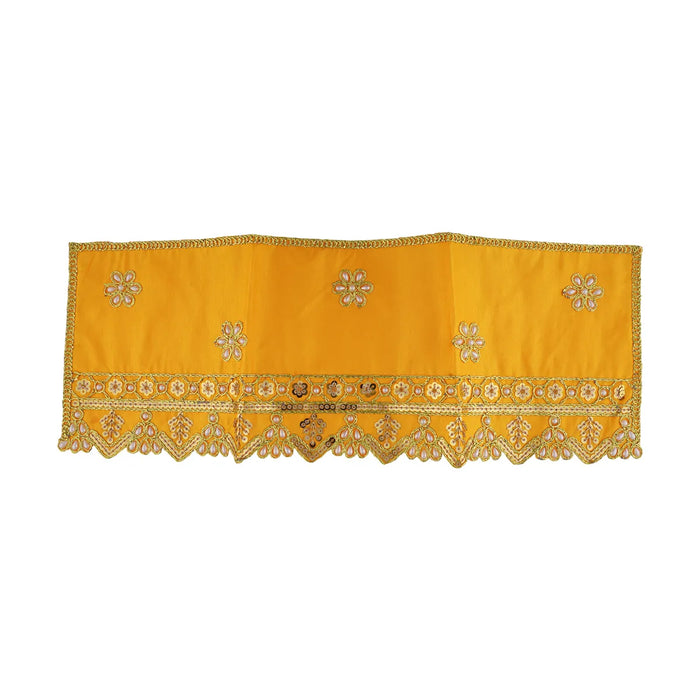 Durga Dress - 10 X 11.5 Inches | Mata Rani Poshak/ Embroidery Amman Pavadai/ Assorted Colour