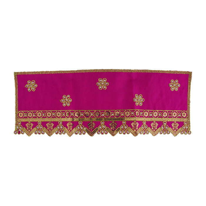Durga Dress - 10 X 11.5 Inches | Mata Rani Poshak/ Embroidery Amman Pavadai/ Assorted Colour