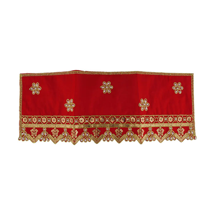 Durga Dress - 10 X 11.5 Inches | Mata Rani Poshak/ Embroidery Amman Pavadai/ Assorted Colour