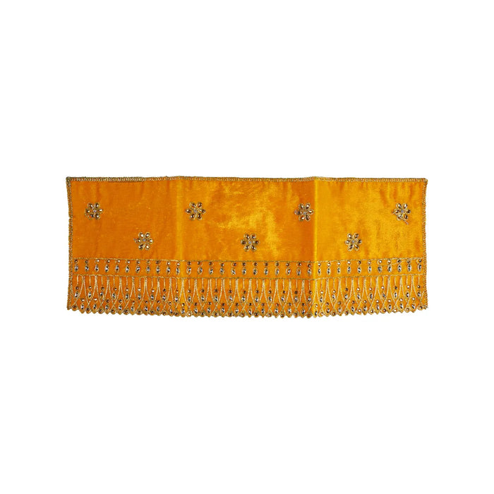 Durga Dress - 15 Inches | Mata Rani Poshak/ Lehenga Patka/ Embroidery Amman Pavadai/ Assorted Colour