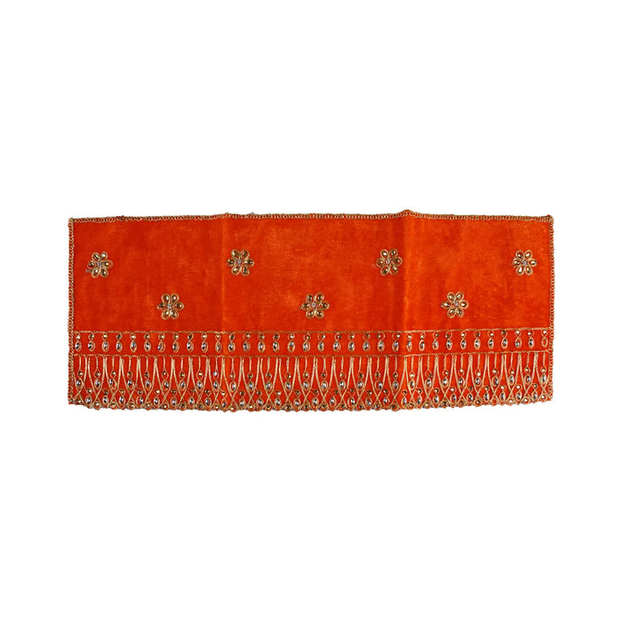 Durga Dress - 15 Inches | Mata Rani Poshak/ Lehenga Patka/ Embroidery Amman Pavadai/ Assorted Colour