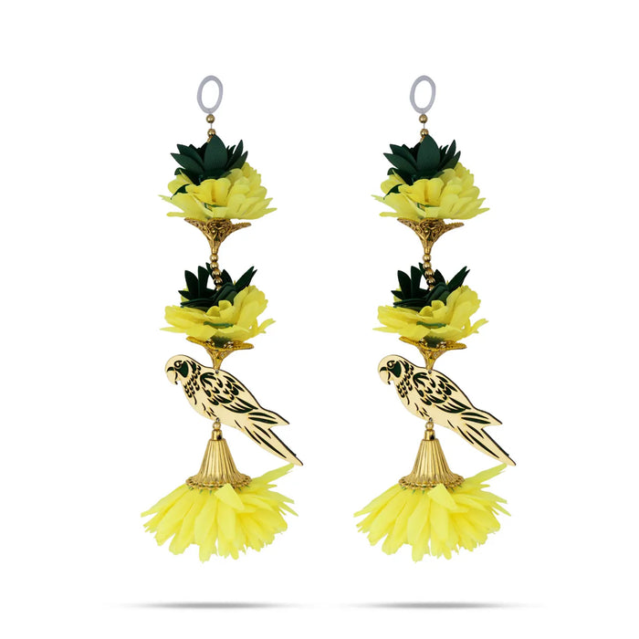 Hanging Pair - 12 Inches | Bird Design Hanging/ Decorative Door Hanging For Home Entrance Decor