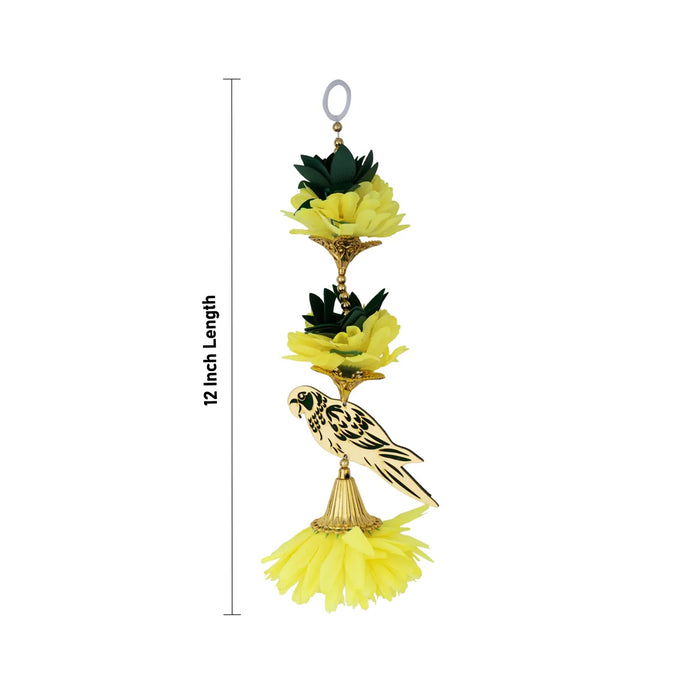 Hanging Pair - 12 Inches | Bird Design Hanging/ Decorative Door Hanging For Home Entrance Decor