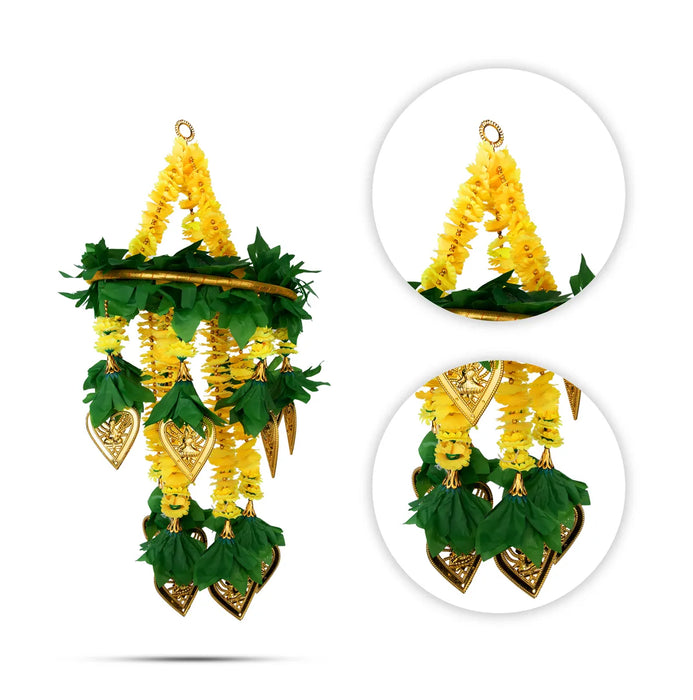 Hanging Latkan - 29 Inches | Artificial Flower Hanging/ Decorative Latkan For Home Entrance Decor