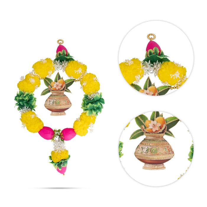 Hanging Latkan - 20 Inches | Decorative Peacock Hanging/ Bell Hanging For Pooja & Home Decor