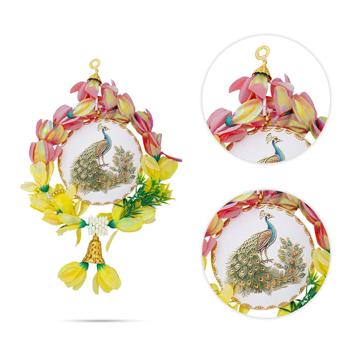 Hanging Latkan - 20 Inches | Decorative Peacock Hanging/ Bell Hanging For Pooja & Home Decor