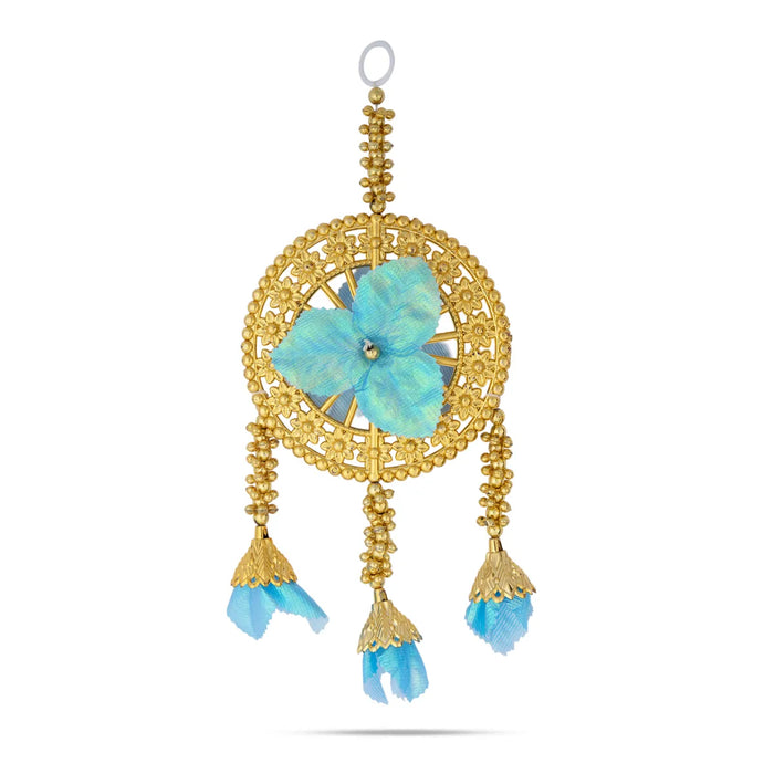 Hanging Latkan - 12 Inches | Artificial Flower Round Hanging/ Decorative Door Hanging