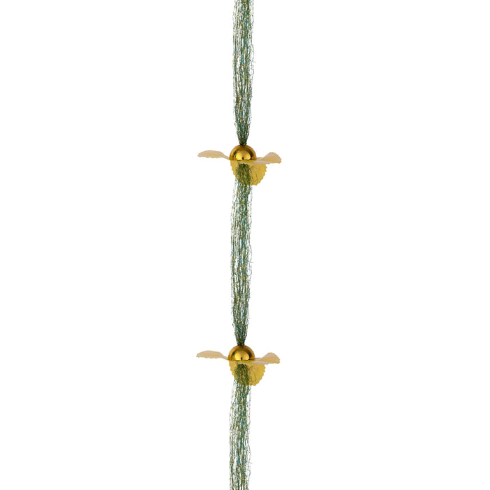 Side Toran Pair - 60 Inches | 10 Pcs/ Artificial Flower Thoran/ Hanging Thoranam For Main Door