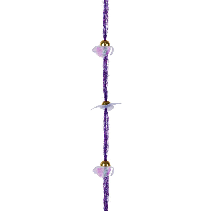 Side Toran Pair - 60 Inches | 10 Pcs/ Artificial Flower Thoran/ Hanging Thoranam For Main Door