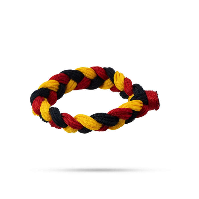Thread Bracelet – 4 Inches | Multicolour Wrist Band/ Rope Hand Band For Men & Women