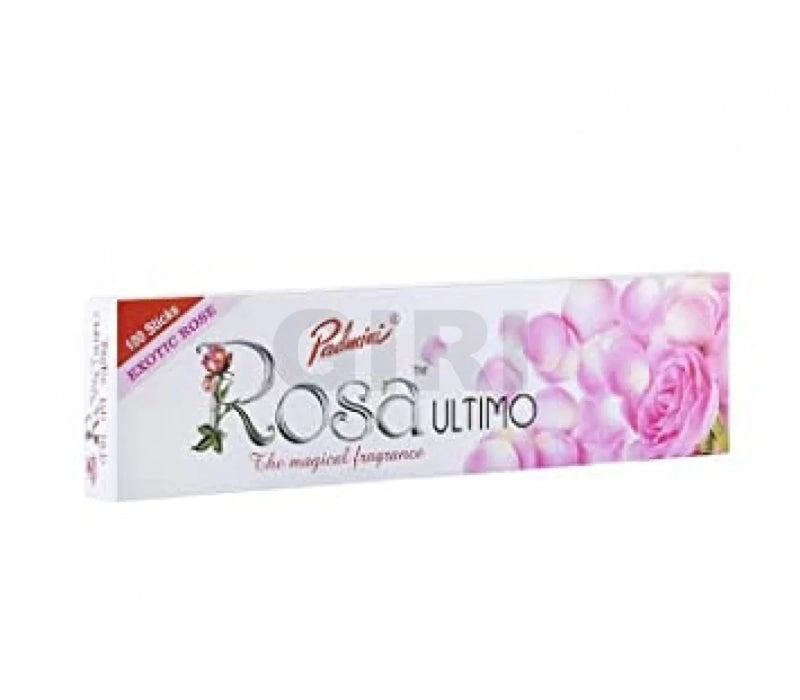 Padmini Rosa Ultimo Dhoop Sticks - 15 Pcs | The Magical Fragrance Sambrani Dhoop/ Dhoop Batti for Pooja