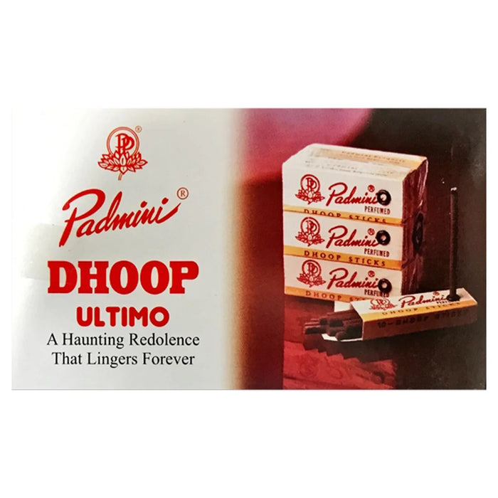 Padmini Dhoop Ultimo - 15 Pcs | Sambrani Dhoop/ Dhoop Sticks/ Dhoop Batti for Pooja