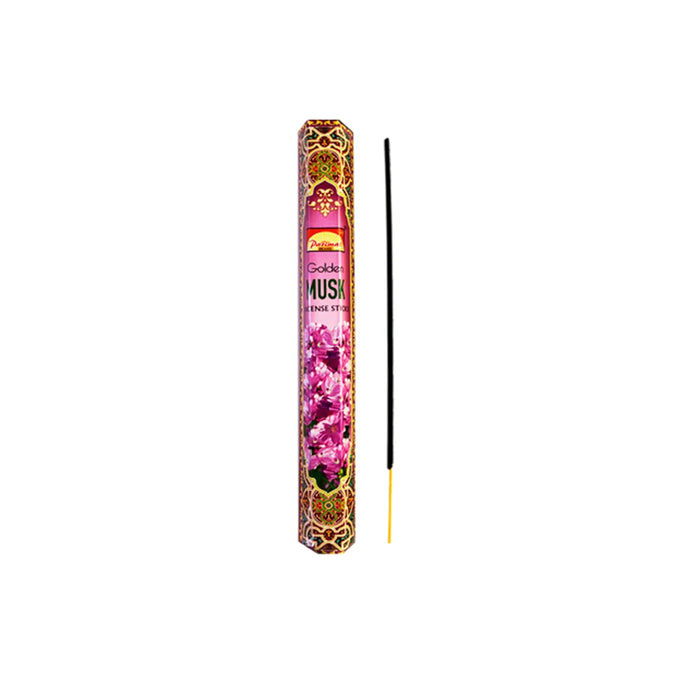 Parimal Golden Musk Incense Sticks | Agarbatti/ Agarbathi for Pooja