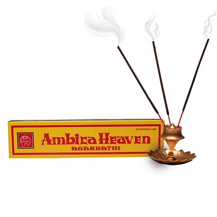 Ambica Heaven Incense Sticks - 45 Gms | Agarbathi/ Agarbatti for Pooja