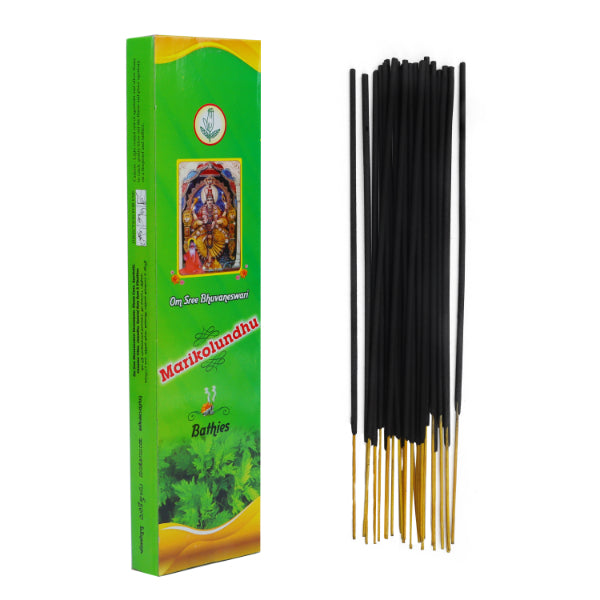 Om Sree Bhuvaneswari Marikolundhu Bathies - 20 Pcs | Incense Sticks/ Agarbatti/ Agarbathi for Pooja