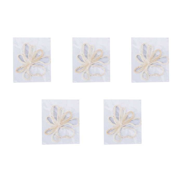 Thamarai Thandu Thiri Set | 5 Pcs/ Lotus Stem Wicks/ Thamarai Thiri/ Lotus Wicks for Pooja