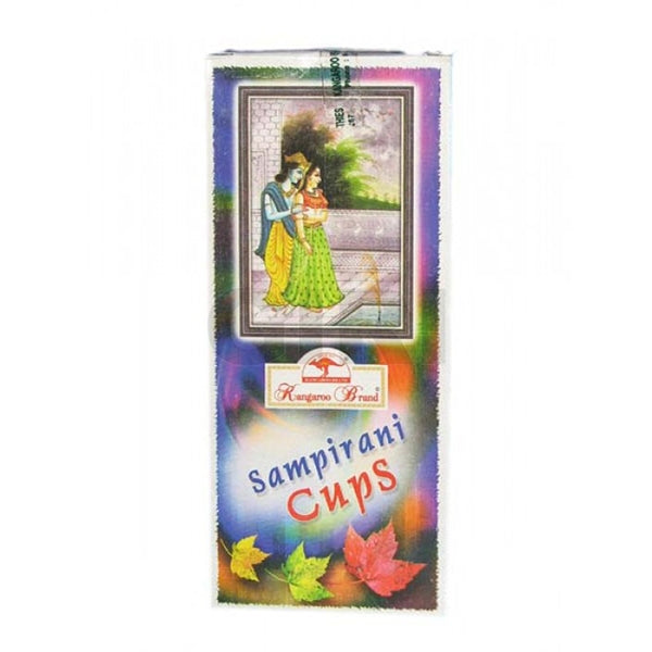 Kangaroo Sambrani Cups - 10 Pcs | Dhoop Cup/ Loban Cups/ Guggal Dhoop For Pooja