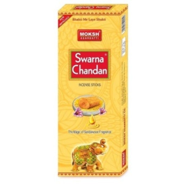 Moksh Swarna Champa Agarbatti - 63 Gms | Incense Sticks/ Agarbathi for Pooja