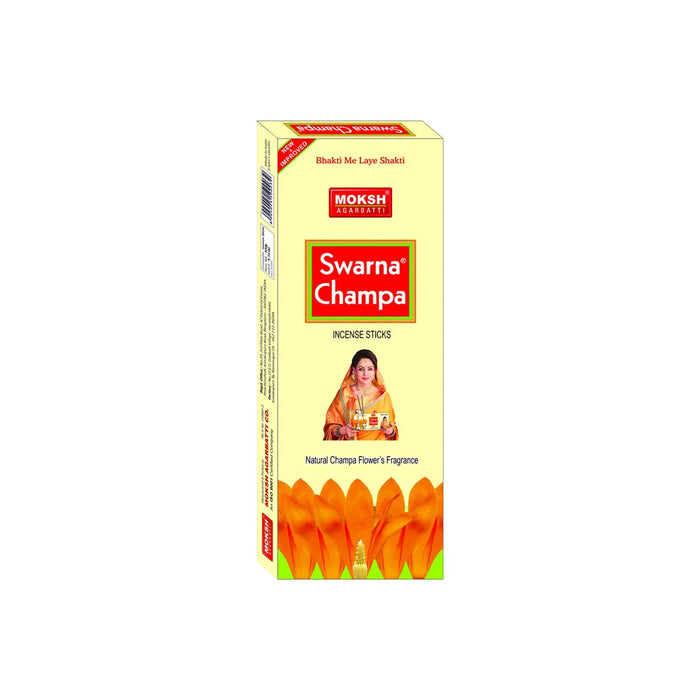 Moksh Swarna Champa Incense Sticks - 105 Gms | Agarbatti/ Agarbathi for Pooja