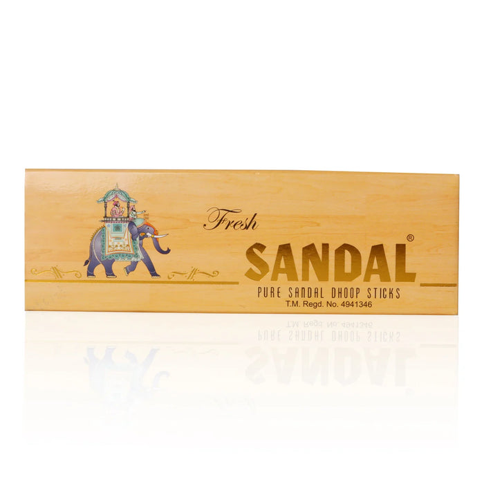 Fresh Sandal Dhoop Sticks - 40 Gms | Pure Chandan Dhoop Batti/ Dhup Agarbatti for Pooja