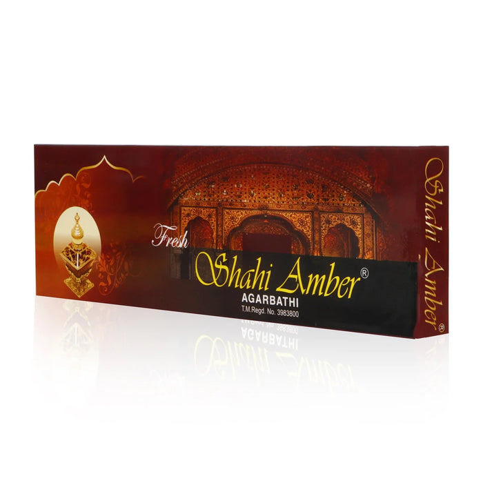 Fresh Shahi Amber Agarbathi - 50 Gms | Agarbatti/ Incense Sticks for Pooja